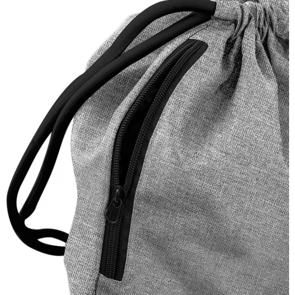  | BG 110 GRAU MARL/SCHWARZ BagBase 