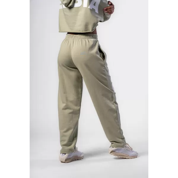  Lockere Baggy-Jogginghose BOYFRIEND STYLE 432 HELLGRÜN Nebbia 