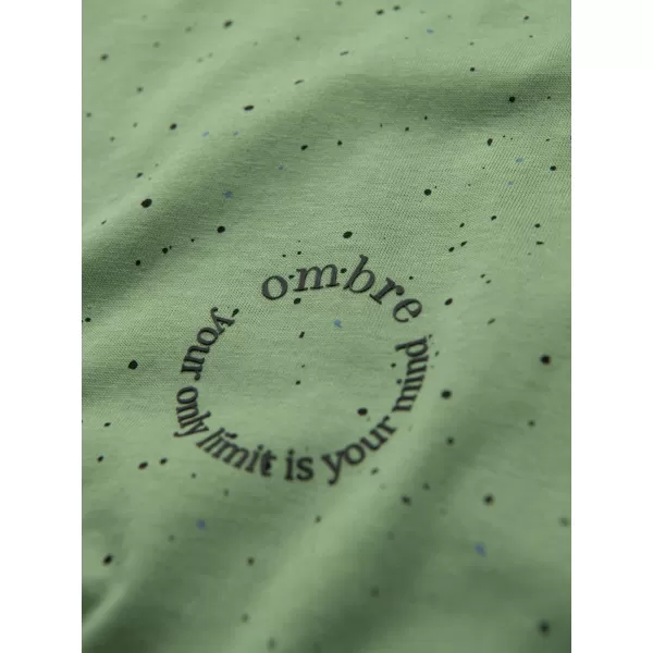  Hemd OMBRE OM-TSFP-0186 GRÜN 
