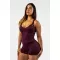 Shaping-Fitness-Overall STRONG BEAUTY 427 DUNKELROT Nebbia