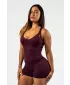 Shaping-Fitness-Overall STRONG BEAUTY 427 DUNKELROT Nebbia