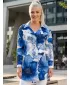 Frauenjacke Premium ALTISPORT VOJ/ALW102MI05 MARINE/WEIß
