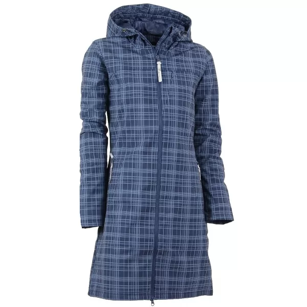  Damenweichschellmantel ALPINE PRO ASHERAH INS. DUNKELBLAU 