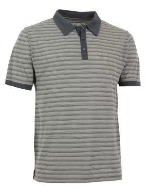 Herren t -Shirt mit einem Kragen ALPINE PRO JANEIRO 2 GRAU