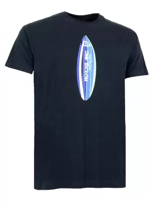Herren-T-Shirt NORDBLANC BOARD NBSMT5097 SCHWARZ